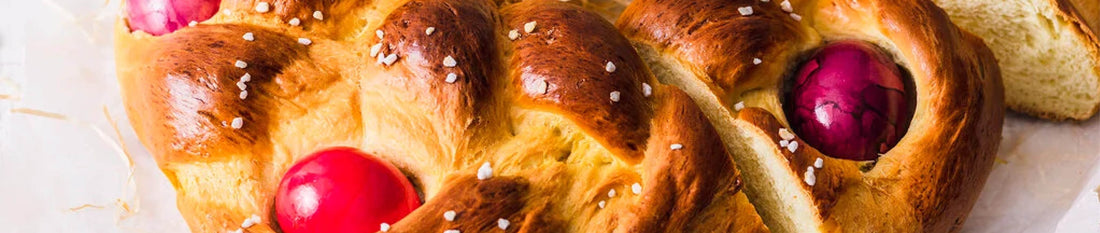 So gelingt der perfekte Osterkranz (Hefezopf)