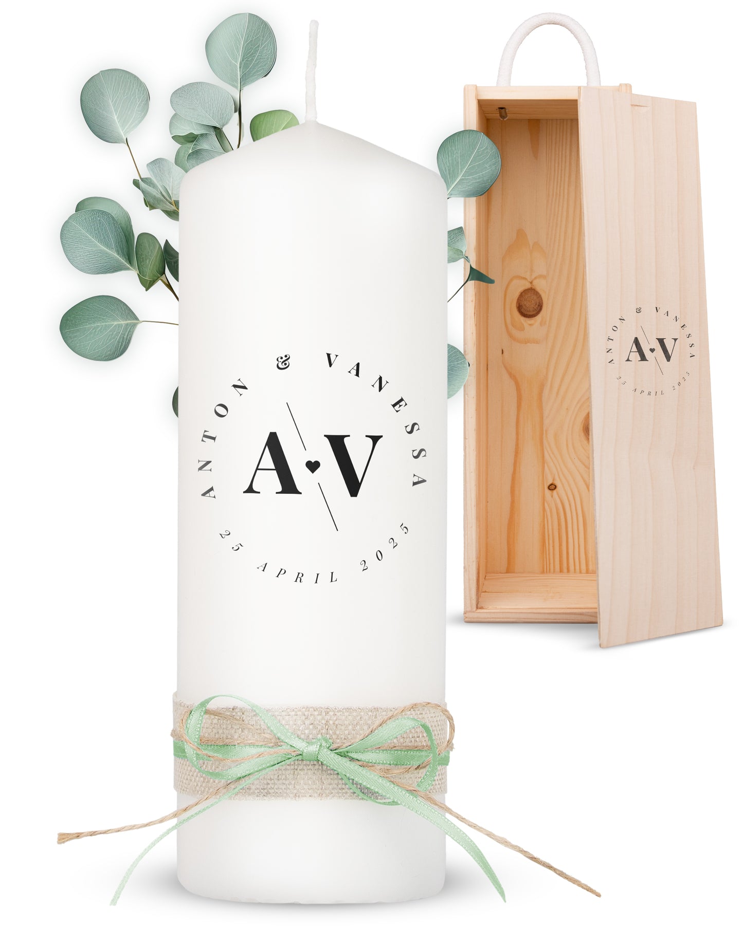 Hochzeitskerze | Minimalistic