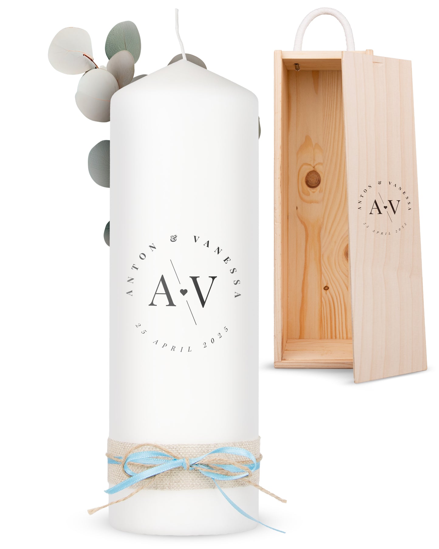 Hochzeitskerze | Minimalistic