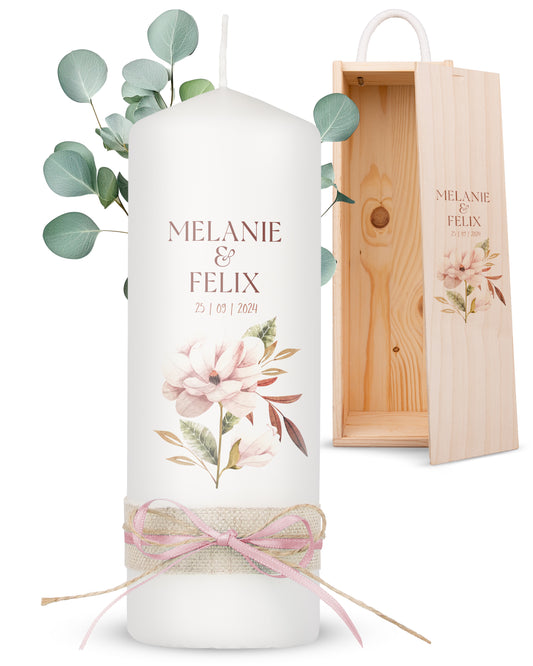 Hochzeitskerze | Eheglück