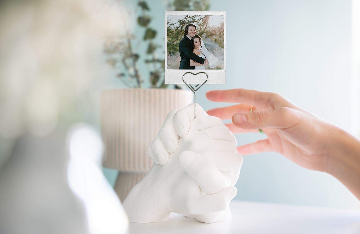 AMARI® Handabformset inklusive Fotohalter
