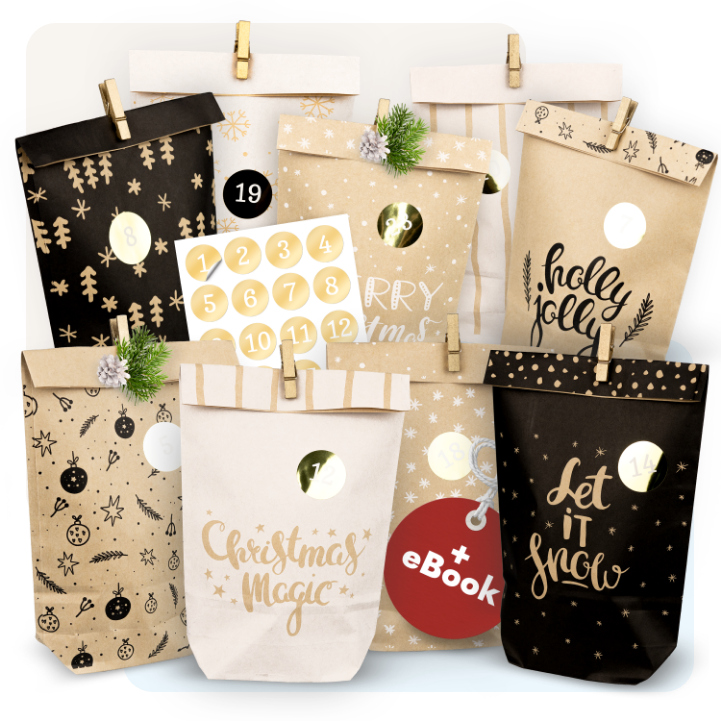 Adventskalender-Set | 13 verschiedene Varianten
