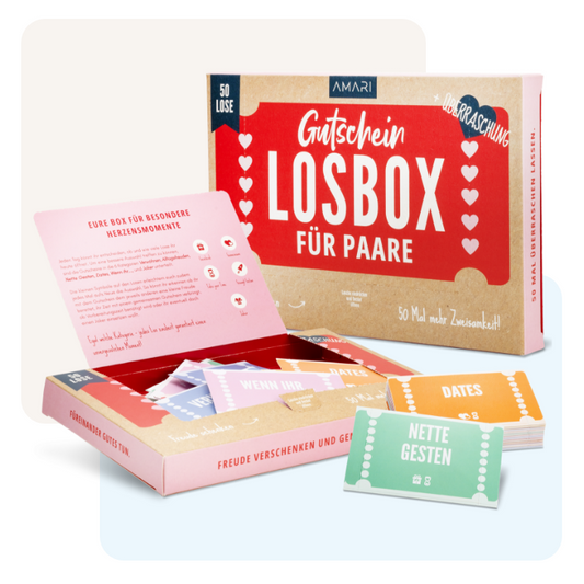Gutschein Losbox für Paare