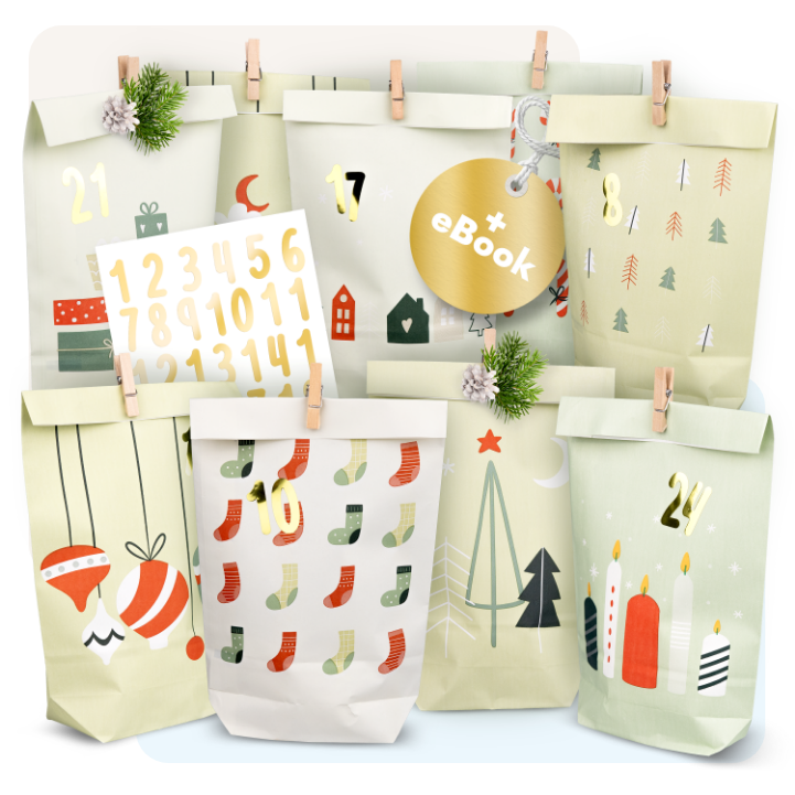 Adventskalender-Set | 13 verschiedene Varianten