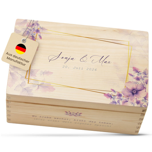 Erinnerungskiste Hochzeit | Pastellglück