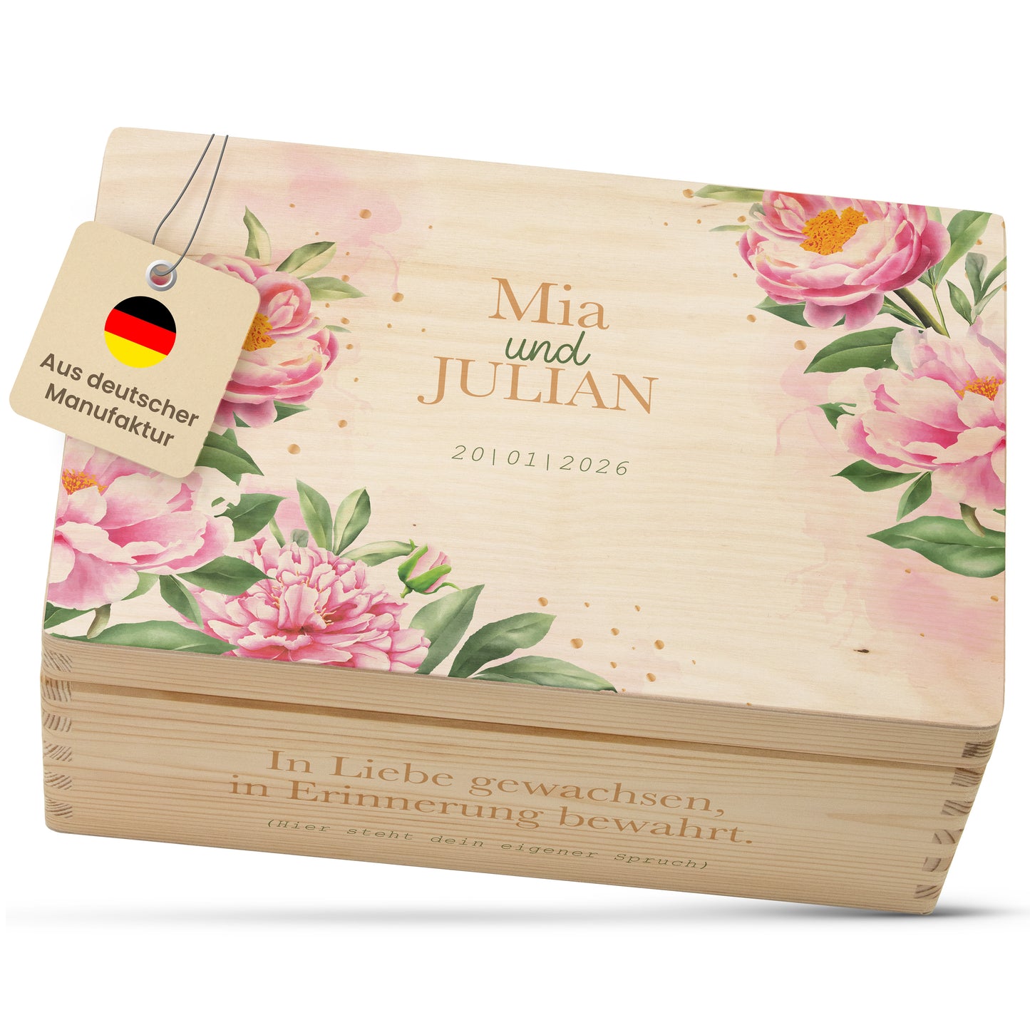 Erinnerungskiste Hochzeit | Rosenduft