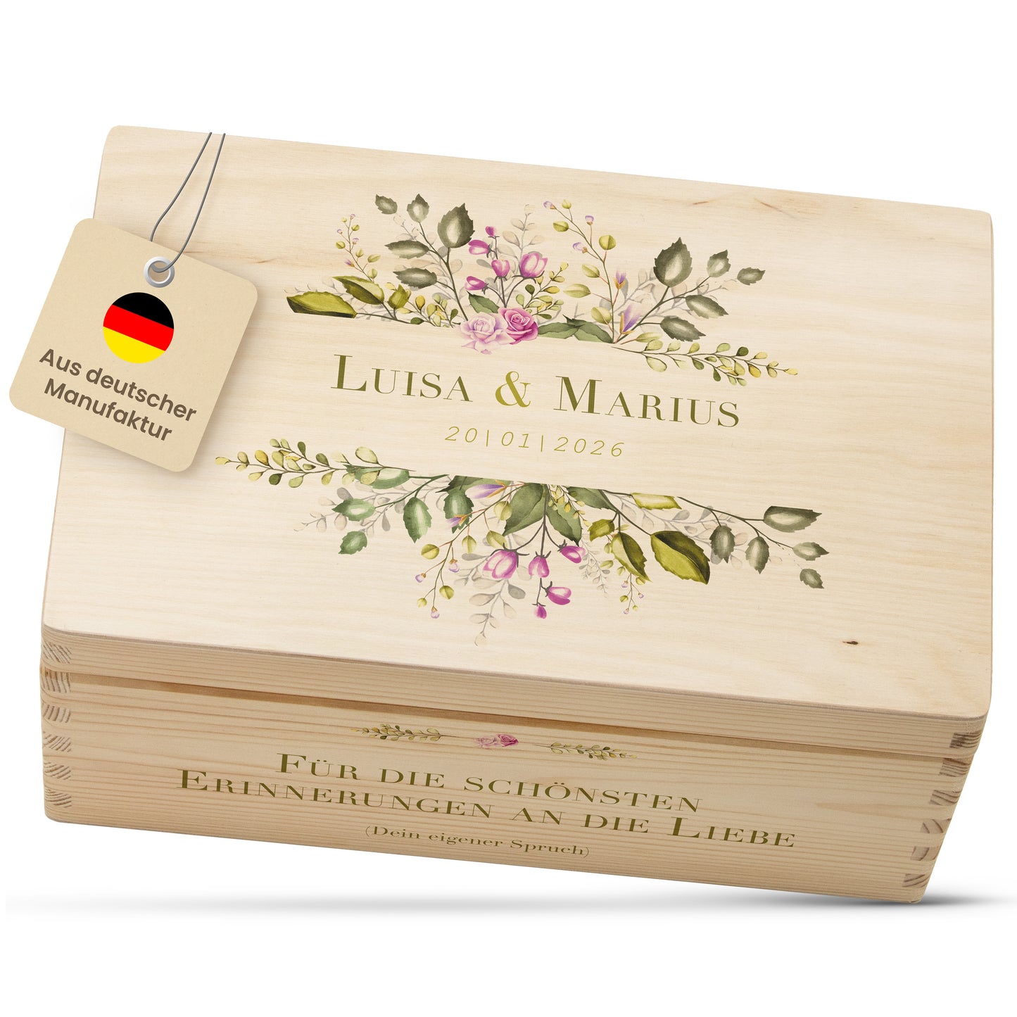 Erinnerungskiste Hochzeit | Sommerhochzeit