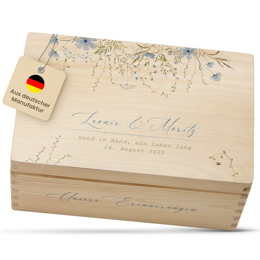 Erinnerungskiste Hochzeit | Vergissmeinnicht