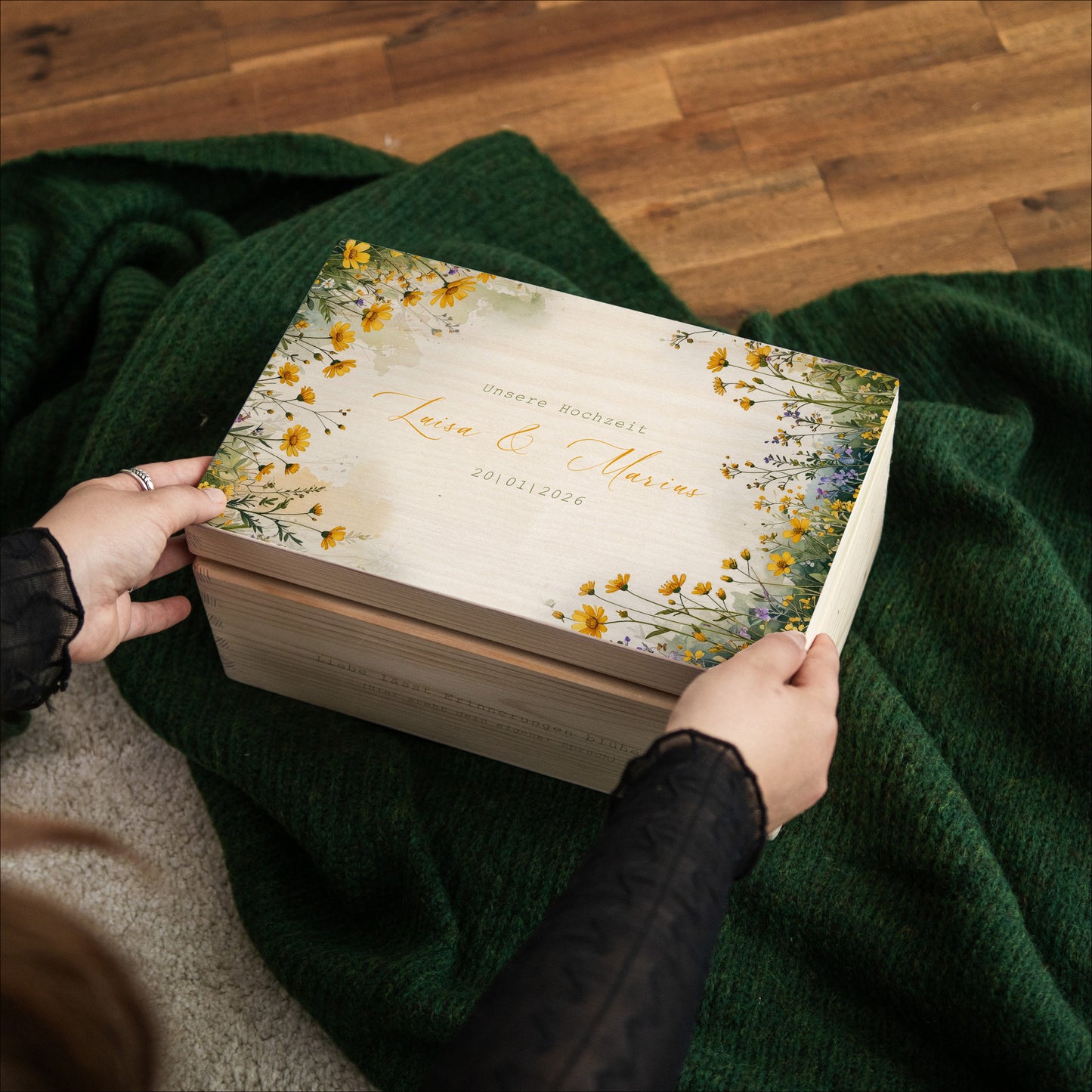 Erinnerungskiste Hochzeit | Wildblume