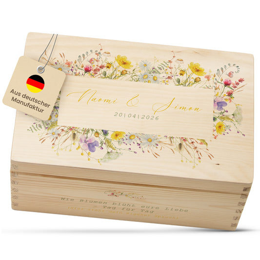 Erinnerungskiste Hochzeit | Blütenmeer