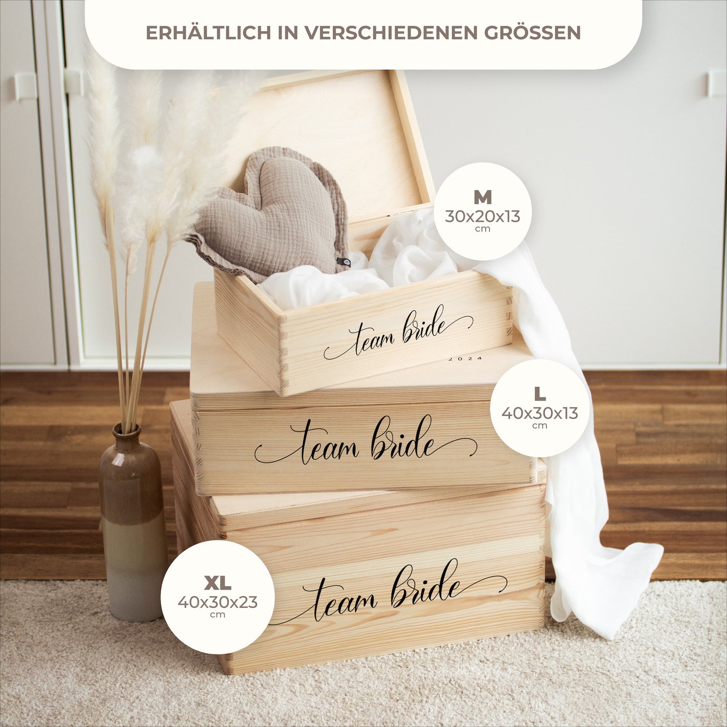 Erinnerungskiste Hochzeit | Bride to be