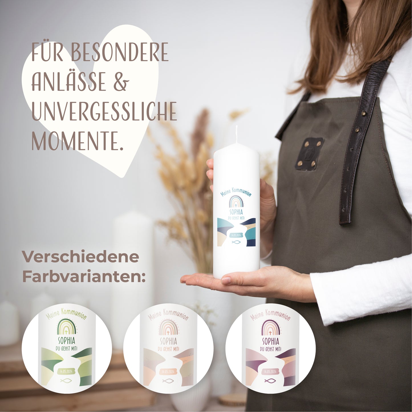 Kommunionskerze | Glaubensweg