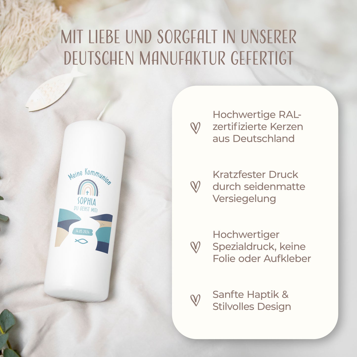 Kommunionskerze | Glaubensweg