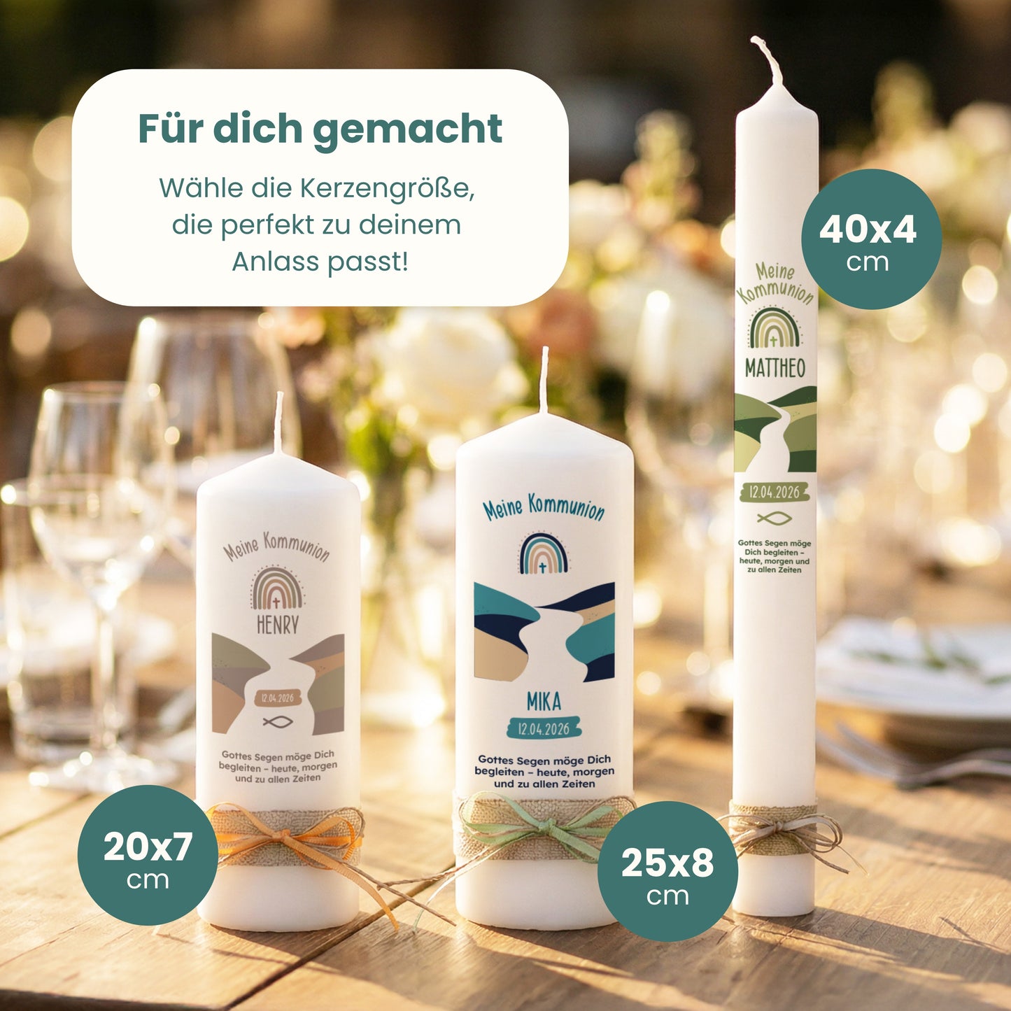 Kommunionkerze | Glaubensweg