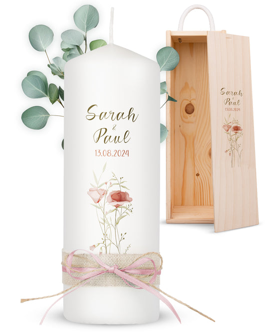 Hochzeitskerze | Flower