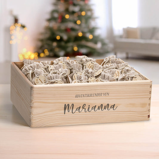 Amari ® Personalisierte Adventskiste | Basic 008.01.09