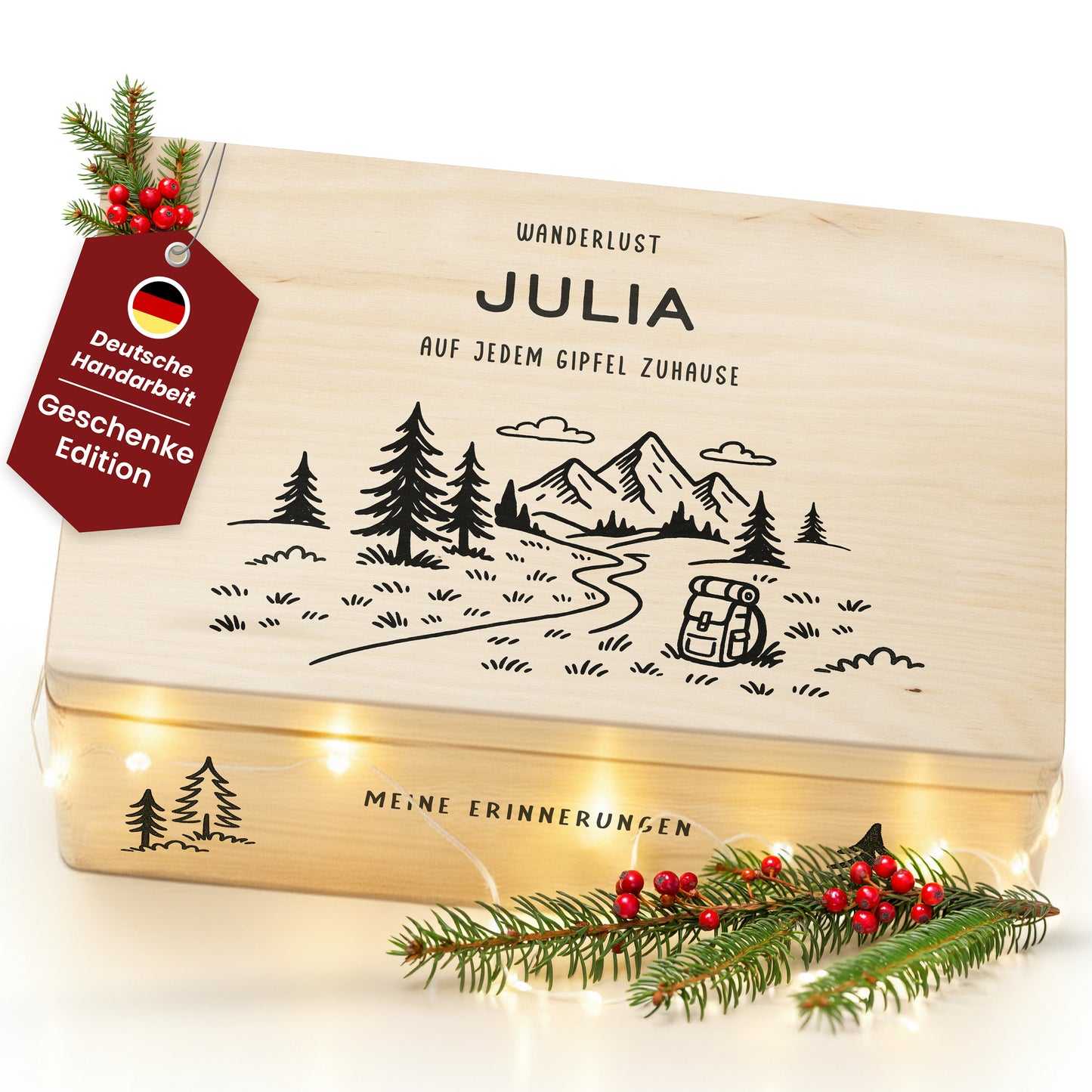 Amari ® Holzkiste Hobby | Wandern (020.01.07)