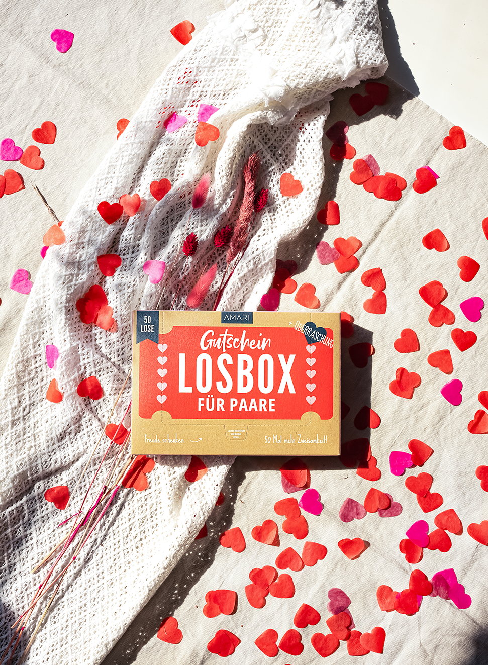 AMARI® Gutschein Losbox für Paare