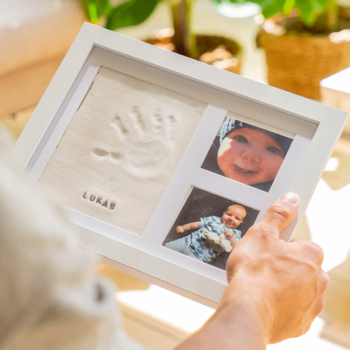 AMARI® Gipsabdruck Set Baby Hand- und Fuß Geschenkidee