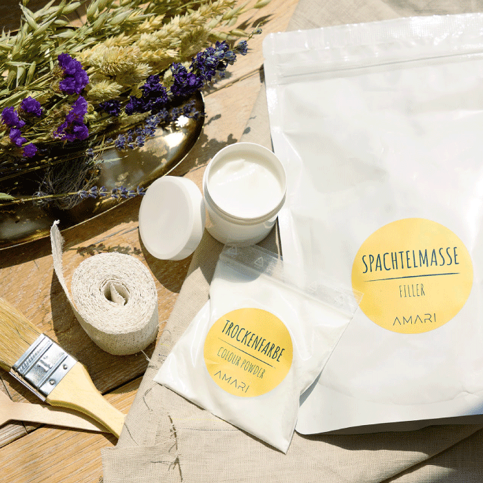 AMARI Babybauch Gipsabdruck Set, Geschenkidee für werdende Mütter