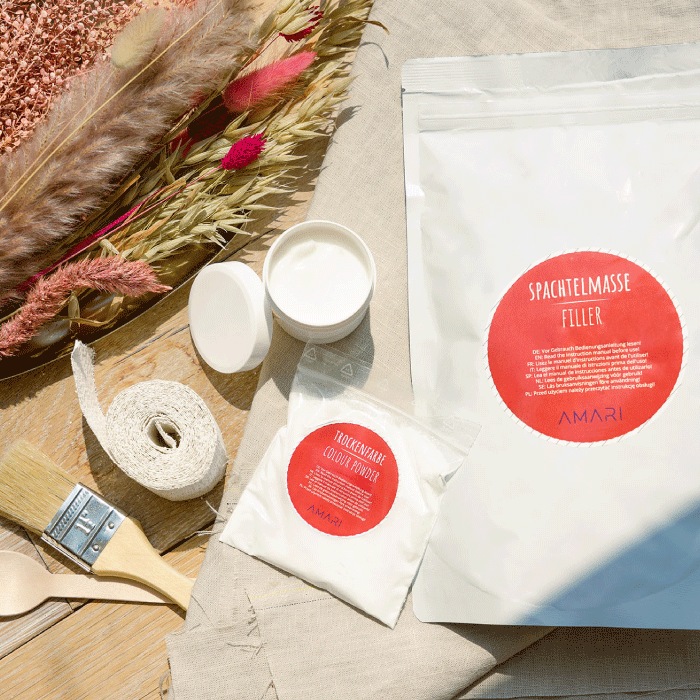 Gipsabdruck Babybauch Set Love Edition AMARI Geschenkidee für Mütter