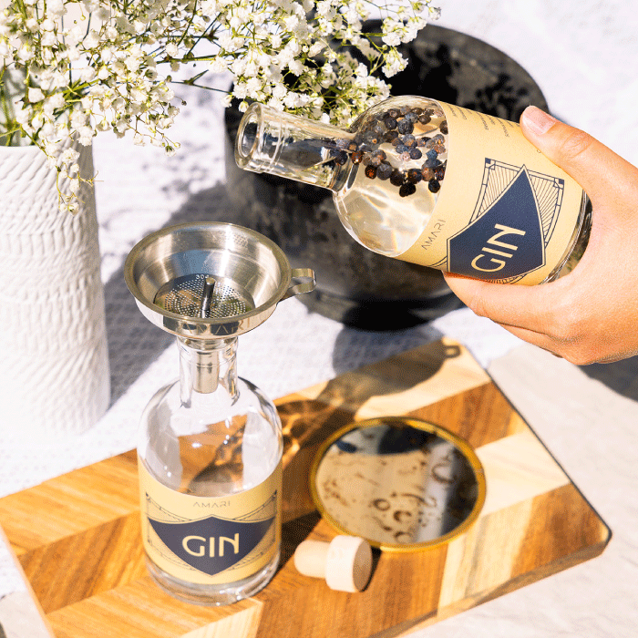AMARI DIY Gin Set, Gin selbst herstellen, Geschenkidee