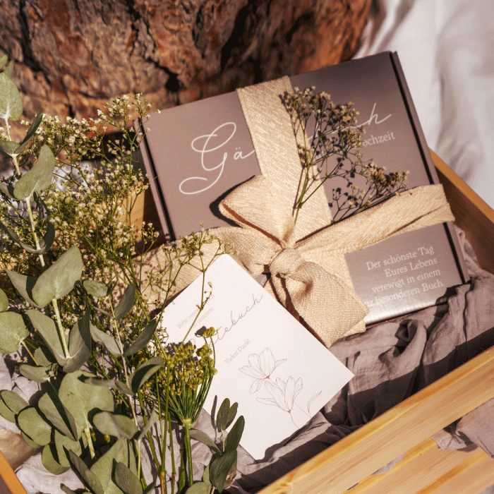 AMARI® Gästebuch zur Hochzeit Geschenk