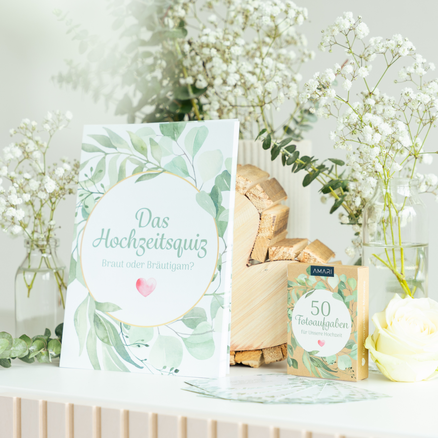 AMARI Hochzeitsquiz und Fotospiel