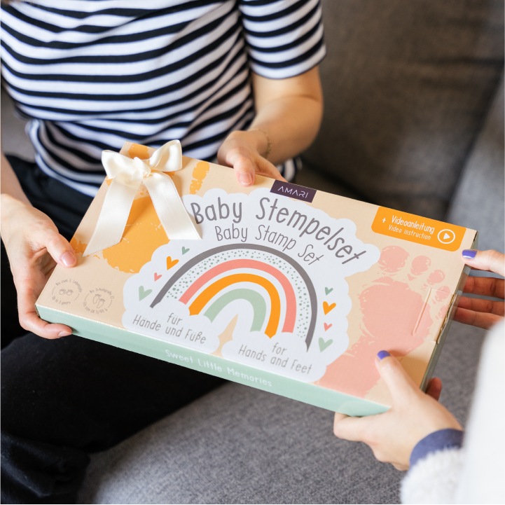 Baby Stempelkissen für Hände und Füße perfektes Geschenk
