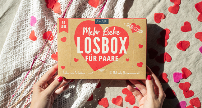 AMARI® Losbox für Paare, Made in Germany