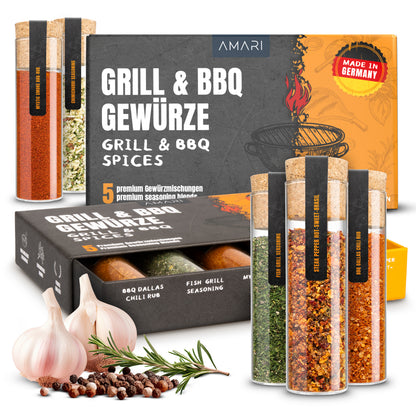 GRILL & BBQ Gewürze | 5 Gewürze