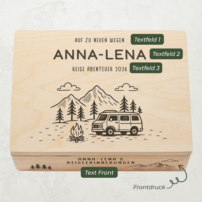 Amari ® Holzkiste Hobby | Campen (020.01.02)