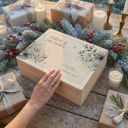 Erinnerungskiste Hochzeit | Winterhochzeit