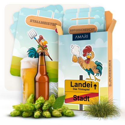 Trinkspiel "Landei" | Das ultimative Partyspiel