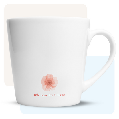 Tasse "Mama du bist toll!" | Blumendesign (001)