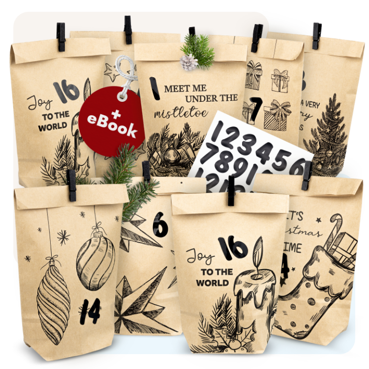 Adventskalender-Set | 13 verschiedene Varianten