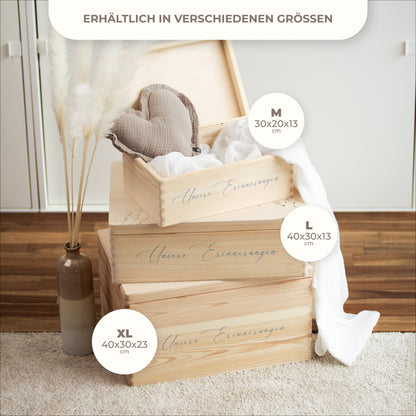Erinnerungskiste Hochzeit | Vergissmeinnicht
