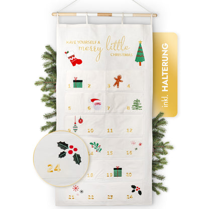 Adventskalender | Wandkalender aus Stoff