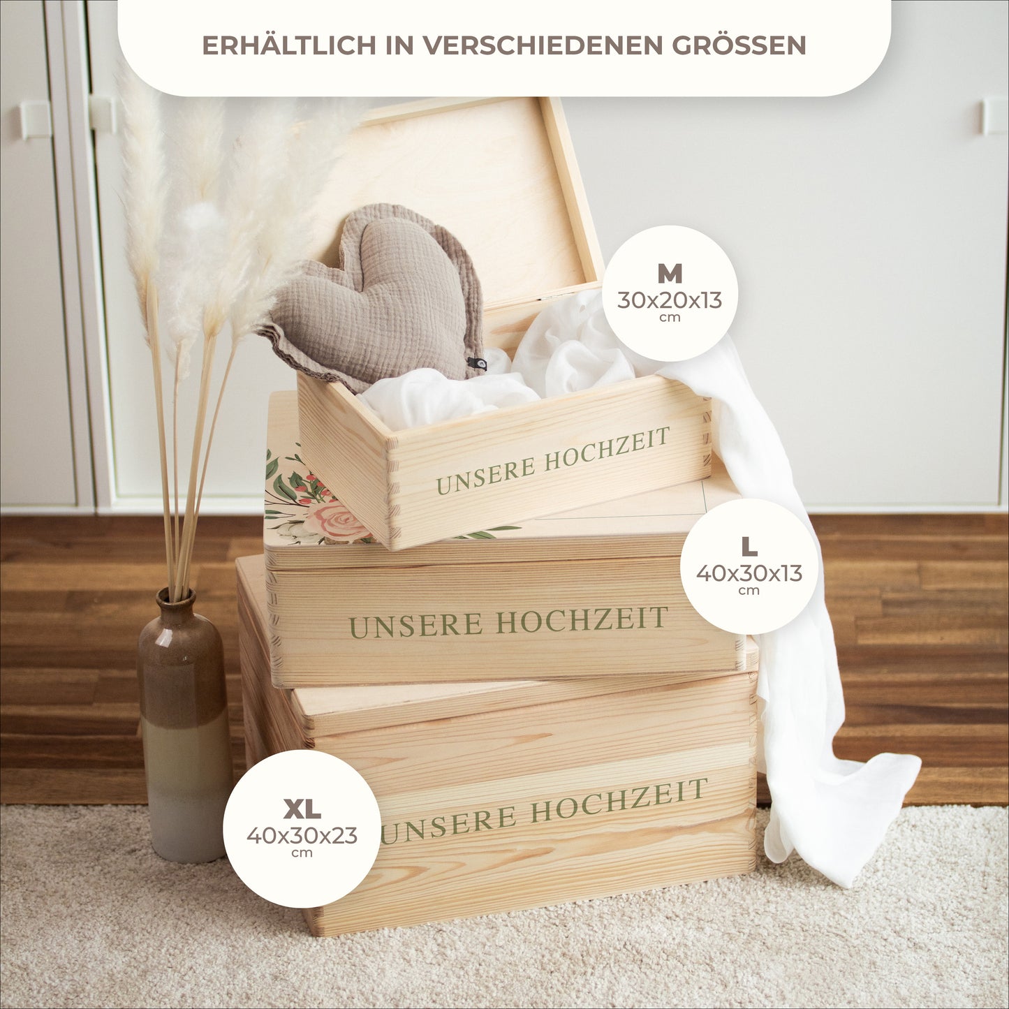 Erinnerungskiste Hochzeit | Ewiges Bouquet