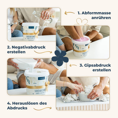 Handabform Set | Floral Edition