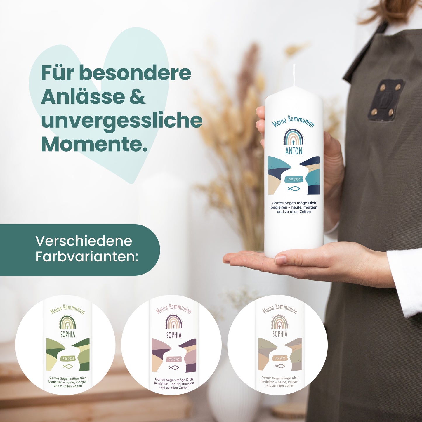 Kommunionkerze | Glaubensweg