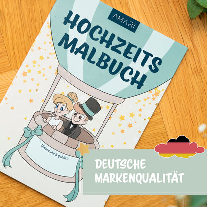 Malbuch für Hochzeiten | 10er Set