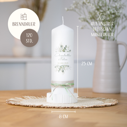 Hochzeitskerze | Pflanzenwelt