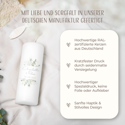 Hochzeitskerze | Pflanzenwelt