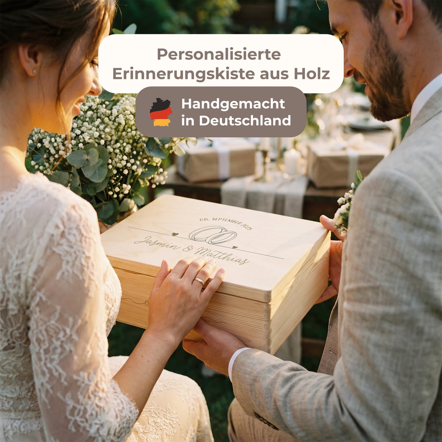 Erinnerungskiste Hochzeit | Eheringe