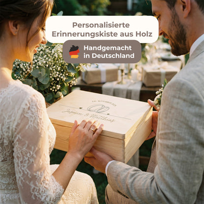 Erinnerungskiste Hochzeit | Eheringe