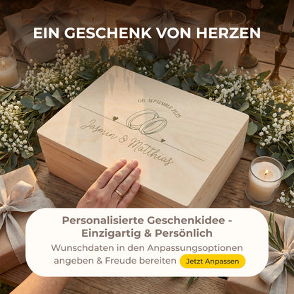 Erinnerungskiste Hochzeit | Eheringe