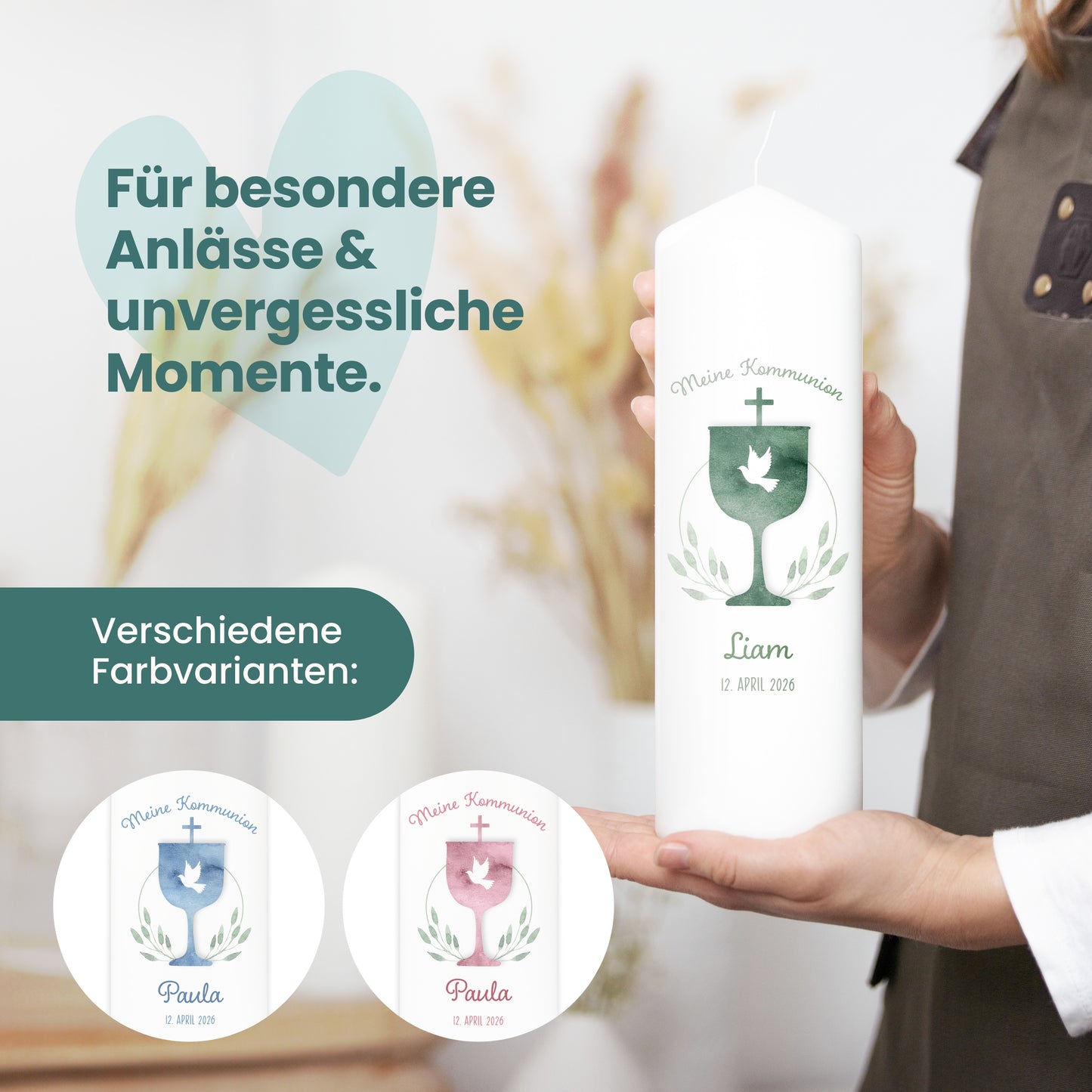 Kommunionkerze | Kelch (002.08.11)