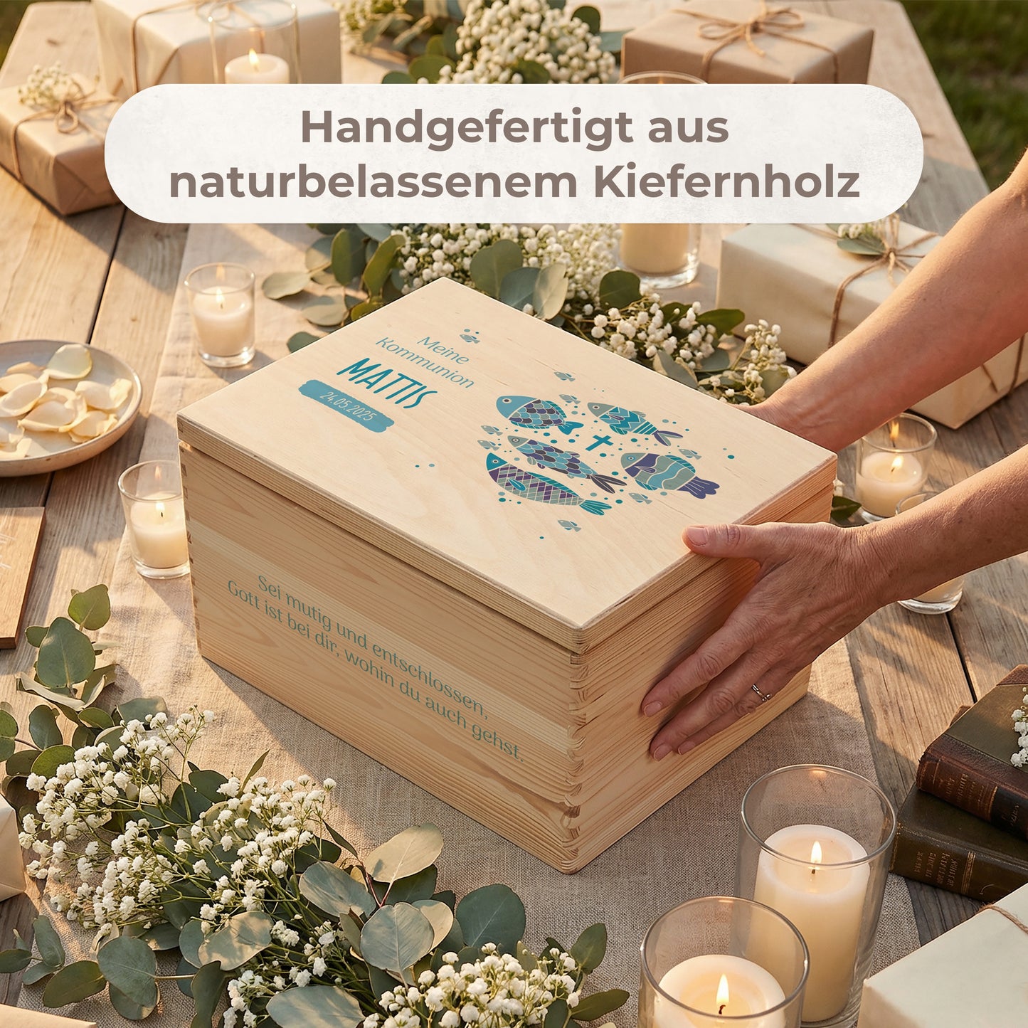 Kommunionkiste | Glaubensfisch (018.01.03)