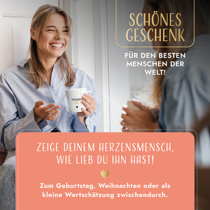 Tasse "Herzensmensch" | Goldene Details (021)